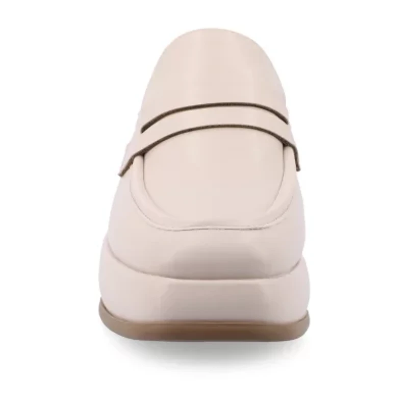 Journee Collection Antonina Womens Square Closed Toe Mules