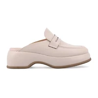 Journee Collection Antonina Womens Square Closed Toe Mules