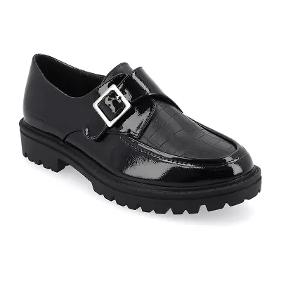 Journee Collection Azula Womens Moc Closed Toe Loafers