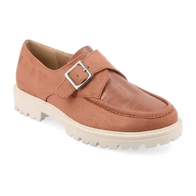 Journee Collection Azula Womens Moc Closed Toe Loafers