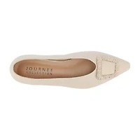 Journee Collection Elowen Womens Pointed Closed Toe Ballet Flats
