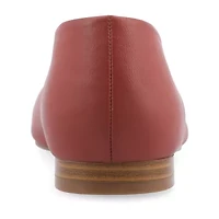 Journee Collection Elowen Womens Pointed Closed Toe Ballet Flats