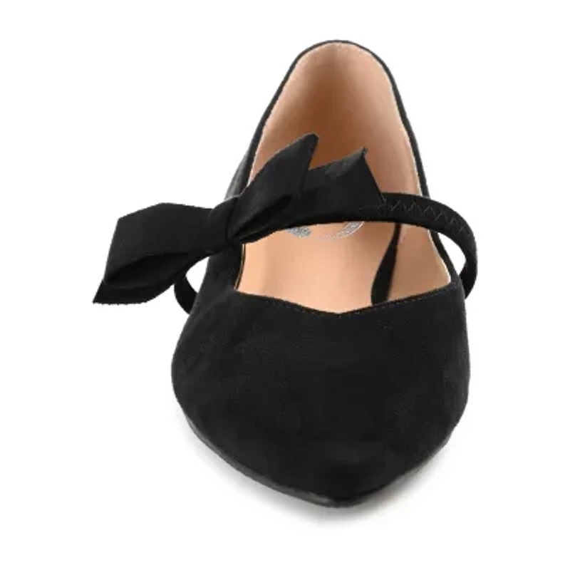 Journee Collection Aizlynn Womens Pointed Closed Toe Ballet Flats