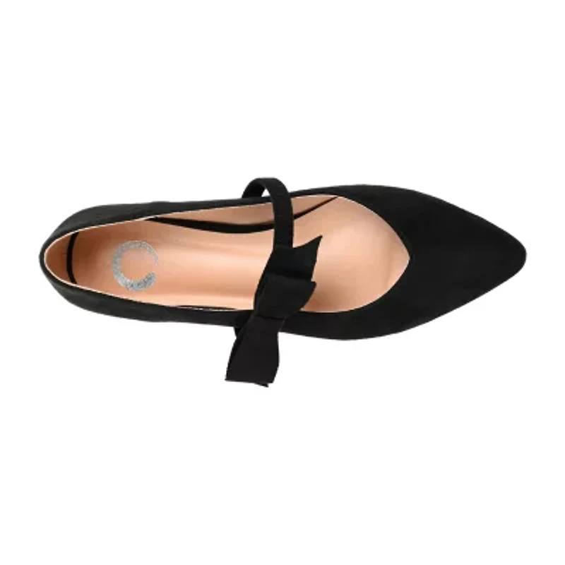 Journee Collection Aizlynn Womens Pointed Closed Toe Ballet Flats