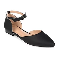 Journee Collection Vielo Womens Pointed Closed Toe Ballet Flats