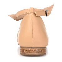 Journee Collection Vielo Womens Pointed Closed Toe Ballet Flats