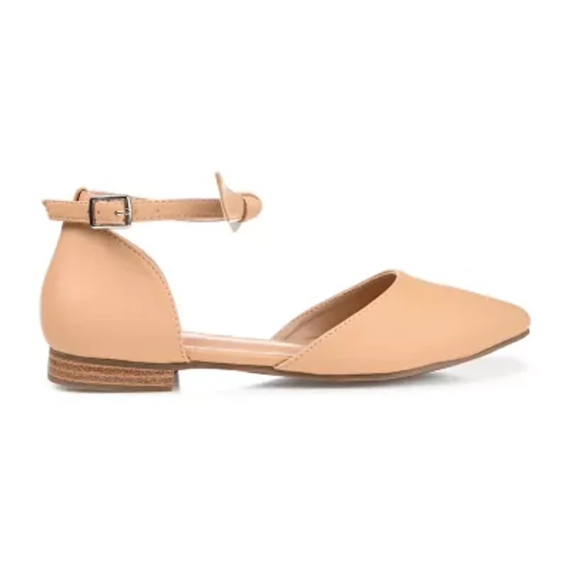 Journee Collection Vielo Womens Pointed Closed Toe Ballet Flats