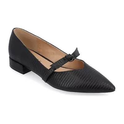 Journee Collection Cait Womens Pointed Closed Toe Ballet Flats