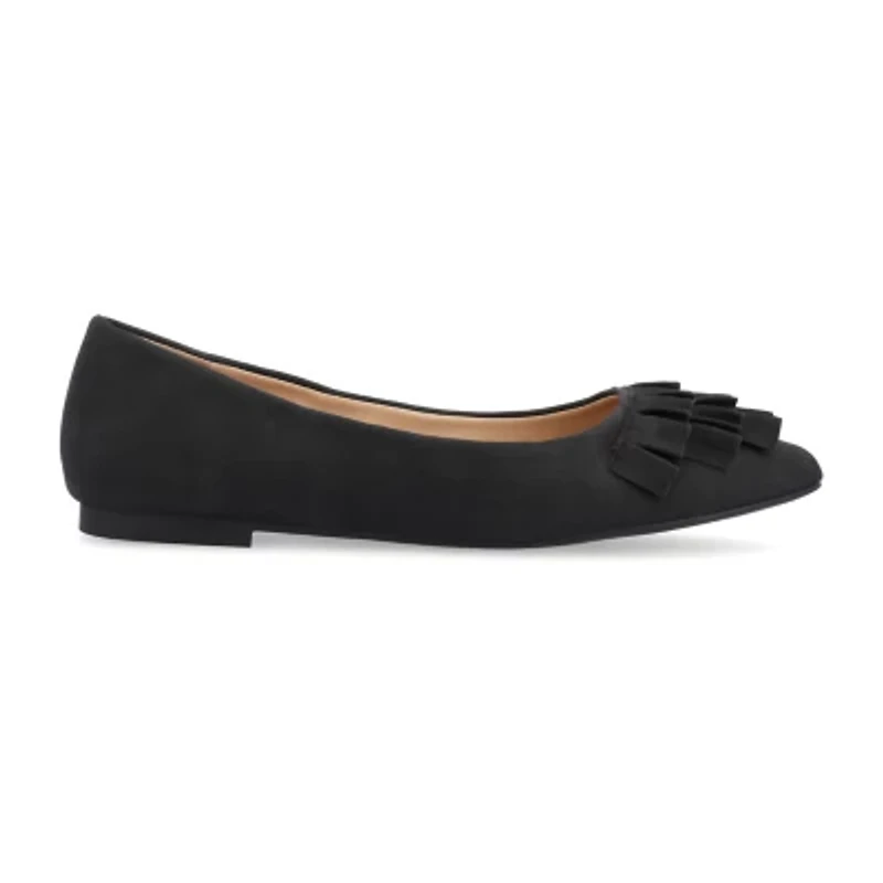 Journee Collection Womens Judy Slip-on Pointed Toe Ballet Flats