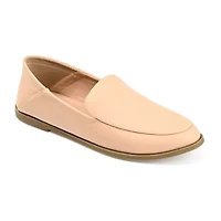 Journee Collection Corinne-Wd Womens Moc Closed Toe Loafers-Wide Width