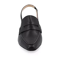 Journee Collection Amory Womens Square Closed Toe Kitten Heel Pumps