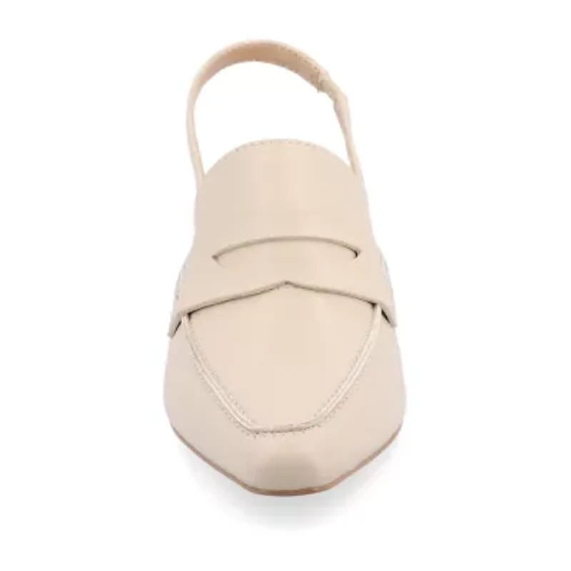 Journee Collection Amory Womens Square Closed Toe Kitten Heel Pumps