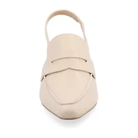 Journee Collection Amory Womens Square Closed Toe Kitten Heel Pumps