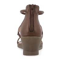 Journee Collection Womens Trayle Wedge Sandals