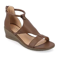 Journee Collection Womens Trayle Wedge Sandals