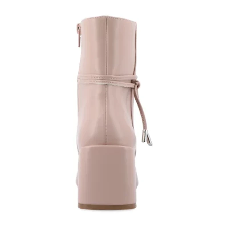 Journee Collection Womens Beverley Block Heel Booties