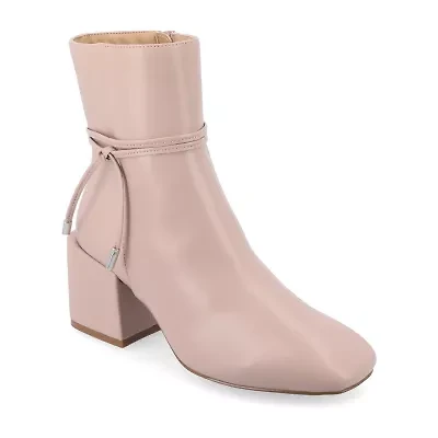 Journee Collection Womens Beverley Block Heel Booties