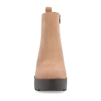 Journee Collection Womens Cassidy Block Heel Booties