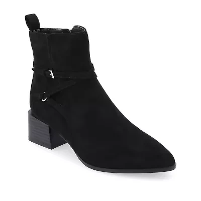 Journee Collection Womens Estelle Stacked Heel Booties