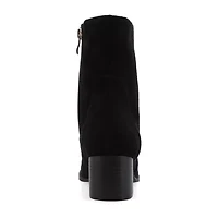 Journee Collection Womens Hayven Stacked Heel Booties