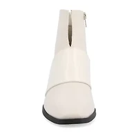 Journee Collection Womens Kyler Stacked Heel Booties