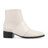 Journee Collection Womens Kyler Stacked Heel Booties