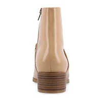 Journee Collection Womens Kyler Stacked Heel Booties