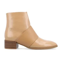 Journee Collection Womens Kyler Stacked Heel Booties