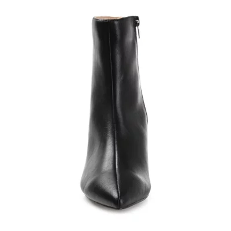 Journee Collection Womens Arely-Wd Kitten Heel Booties Wide Width
