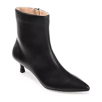 Journee Collection Womens Arely-Wd Kitten Heel Booties Wide Width
