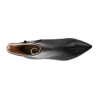 Journee Collection Womens Arely-Wd Kitten Heel Booties Wide Width