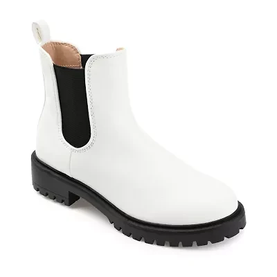 Journee Collection Womens Kenova-Wd Block Heel Booties Wide Width