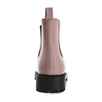 Journee Collection Womens Kenova-Wd Block Heel Booties Wide Width