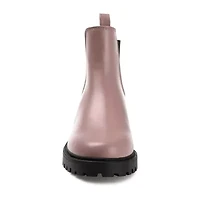 Journee Collection Womens Kenova-Wd Block Heel Booties Wide Width