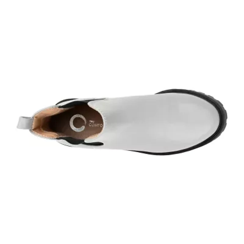 Journee Collection Womens Kenova-Wd Block Heel Booties Wide Width