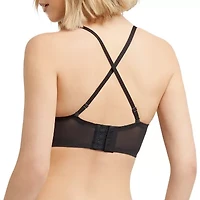 Maidenform Pure Comfort® Womens Lace Light Support Longline Wireless Bralette Dm1188