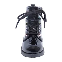 Pop Toddler Girls Lil Sybil Block Heel Booties