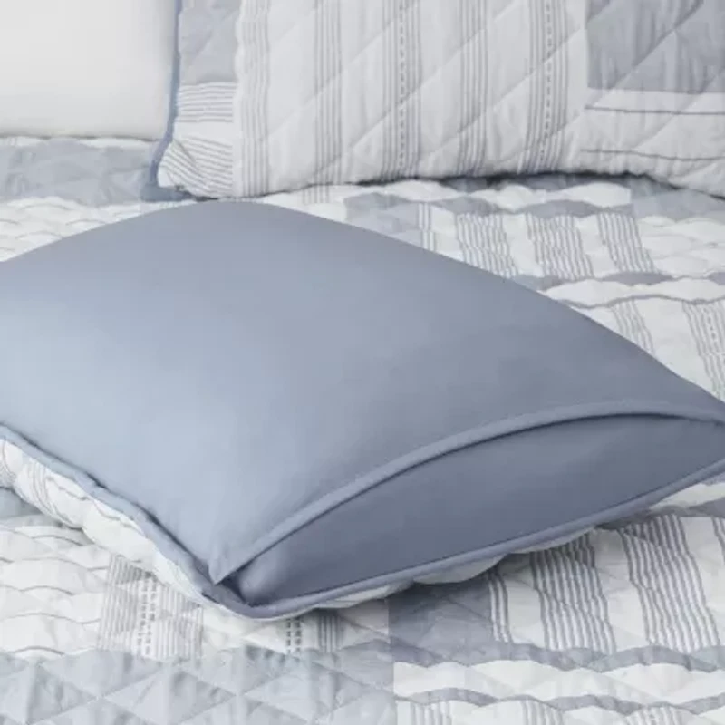 Madison Park Arden Patchwork 3-pc. Hypoallergenic Quilt Set