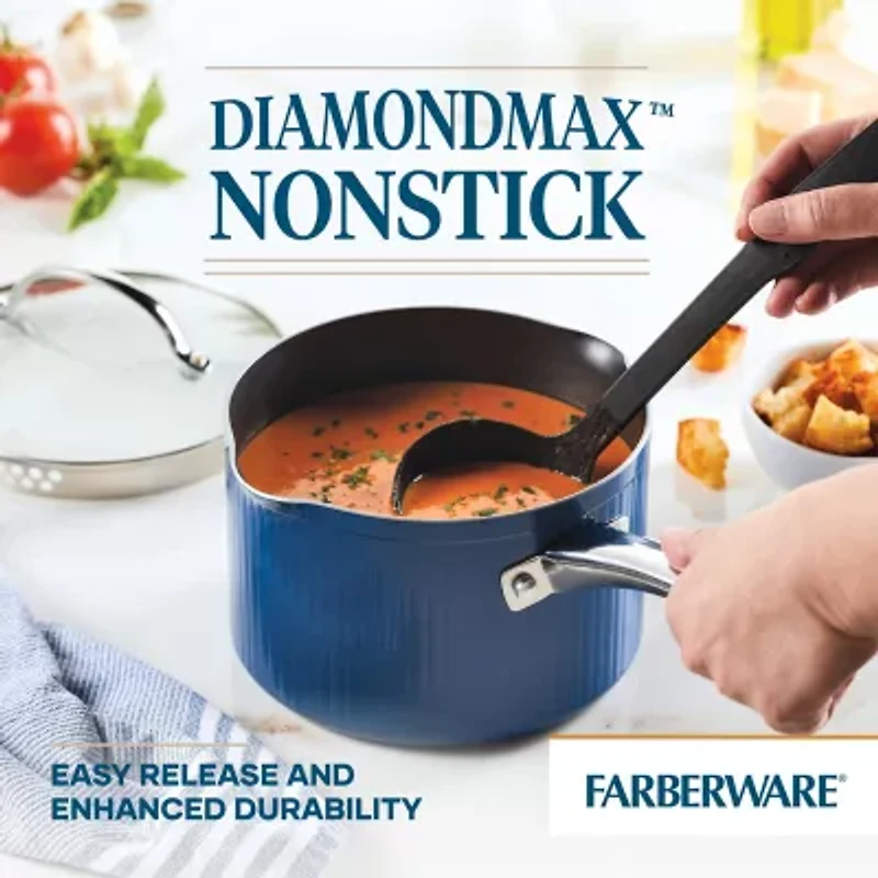 Farberware Style 3-qt Non-Stick Sauce Pan with Lid