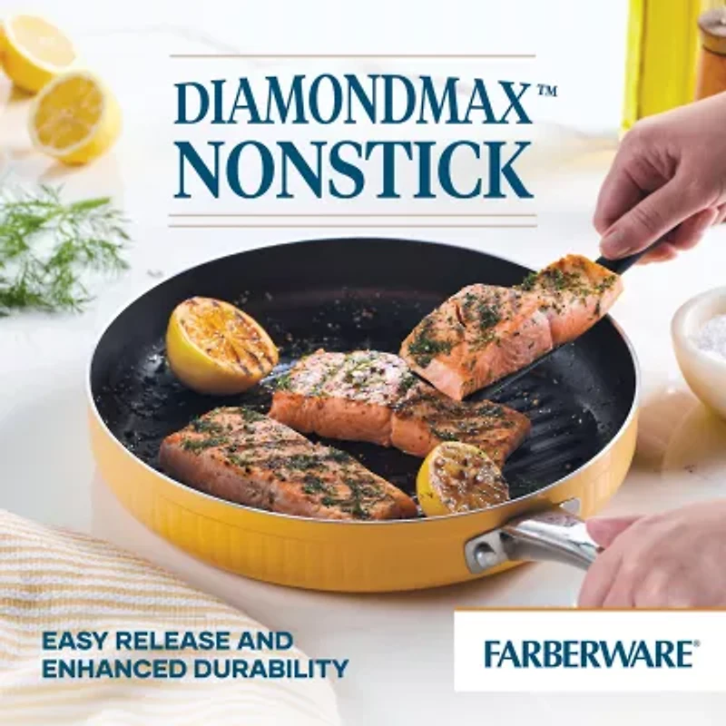 Farberware Style 11.25" Non-Stick Deep Grill Pan