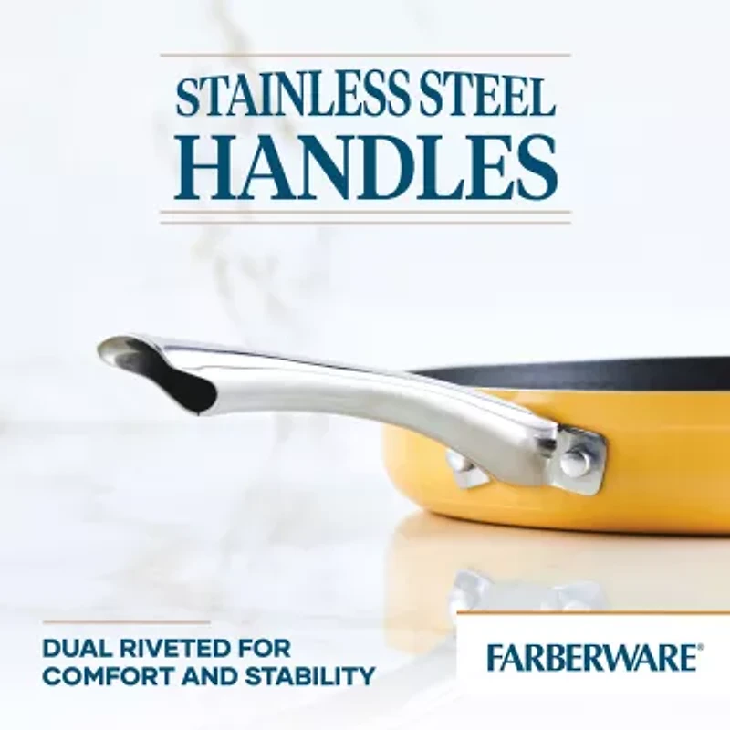 Farberware Style 11.25" Non-Stick Deep Grill Pan