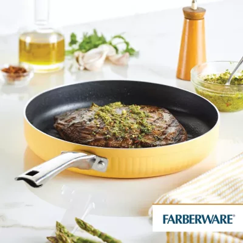 Farberware Style 11.25" Non-Stick Deep Grill Pan
