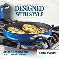 Farberware Style 11.25" Non-Stick Deep Grill Pan