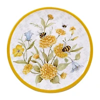 Certified International Bee Sweet 6-pc. Melamine Salad Plate