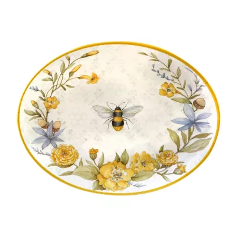Certified International Bee Sweet Platter 2-pc. Serving Set