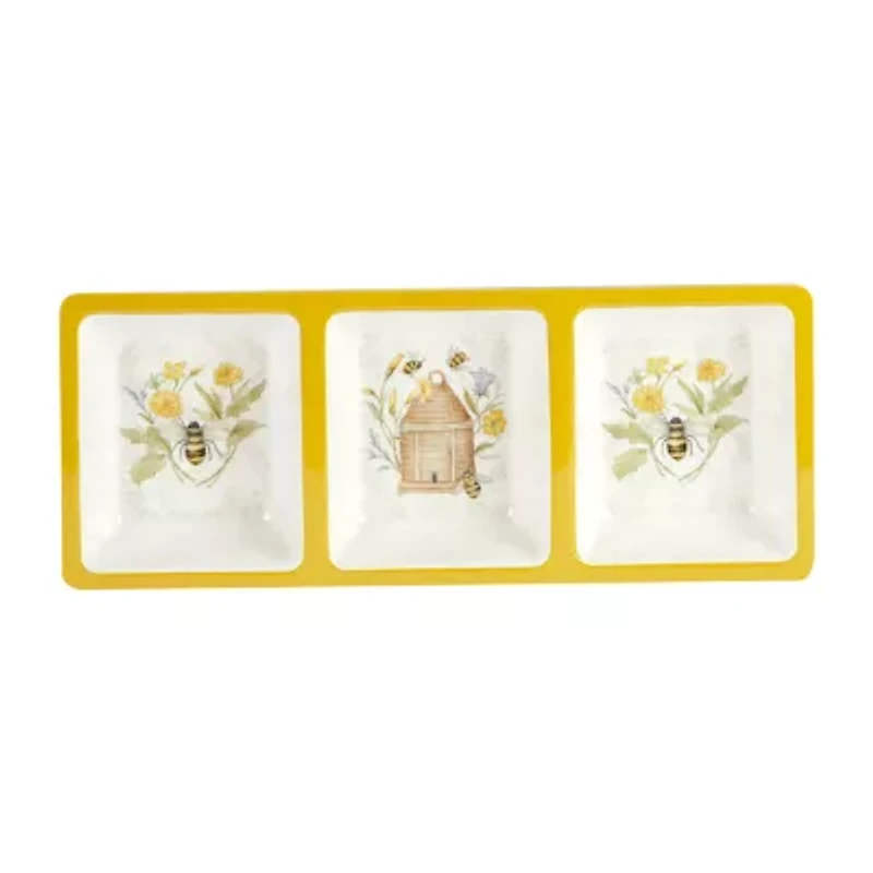 Certified International Bee Sweet Hostess 3-pc. Serving Set