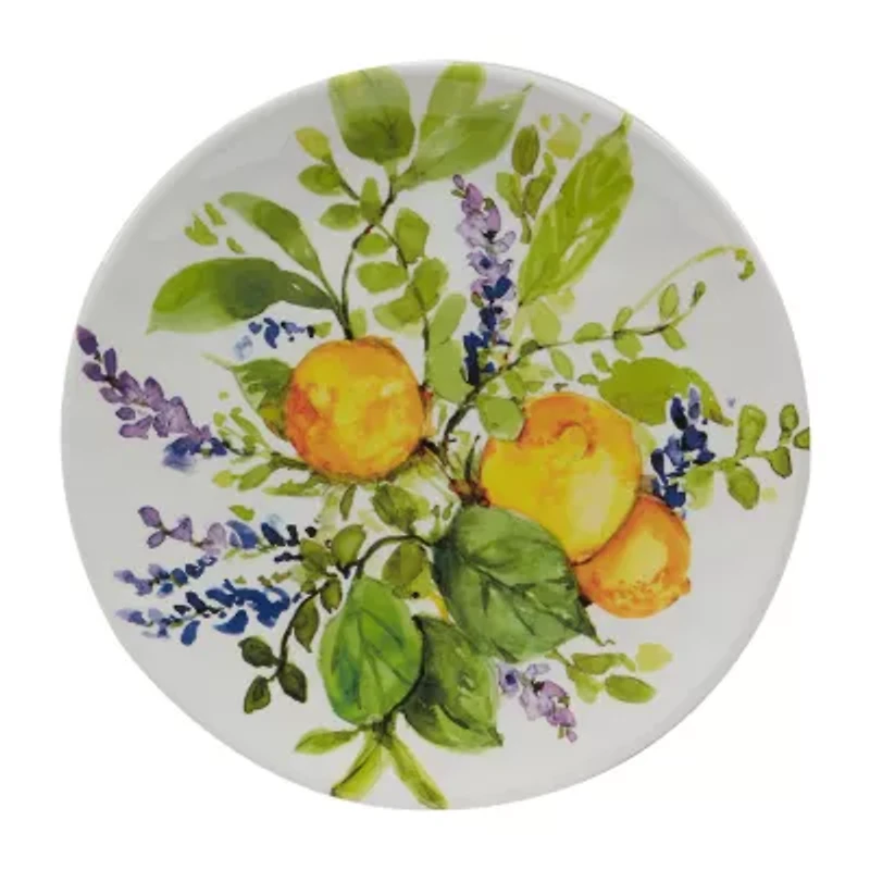 Certified International Lemon Zest 12-pc. Melamine Dinnerware Set