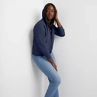Hanes Womens Long Sleeve Fleece Zipper Active Hoodie