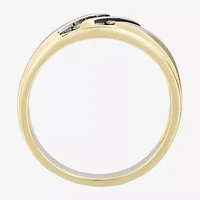 Mens 1/3 CT.T.W. Champagne Diamond 10K Yellow Gold Ring