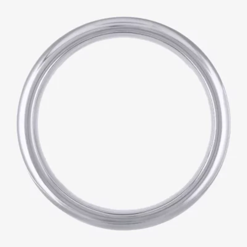 Mens 7MM 10K Gold Tungsten Wedding Band